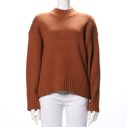 ハイネックドロップショルダーニット