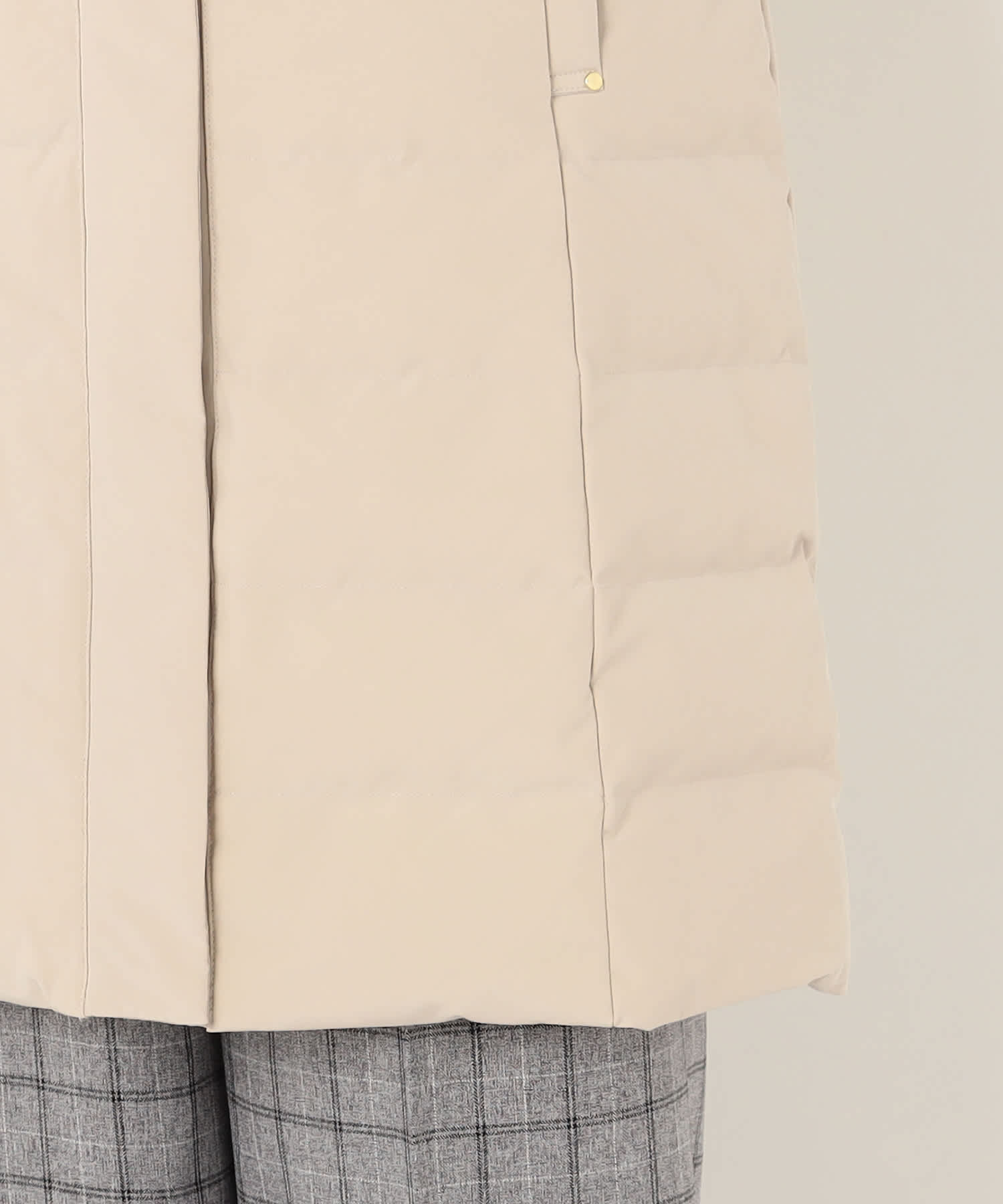 【特別価格20%OFF】キルティングダウンコート