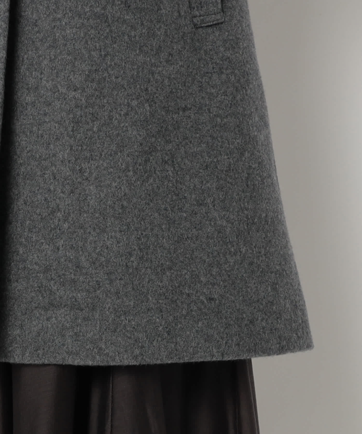 【特別価格20%OFF】ウールシンプルロングコート