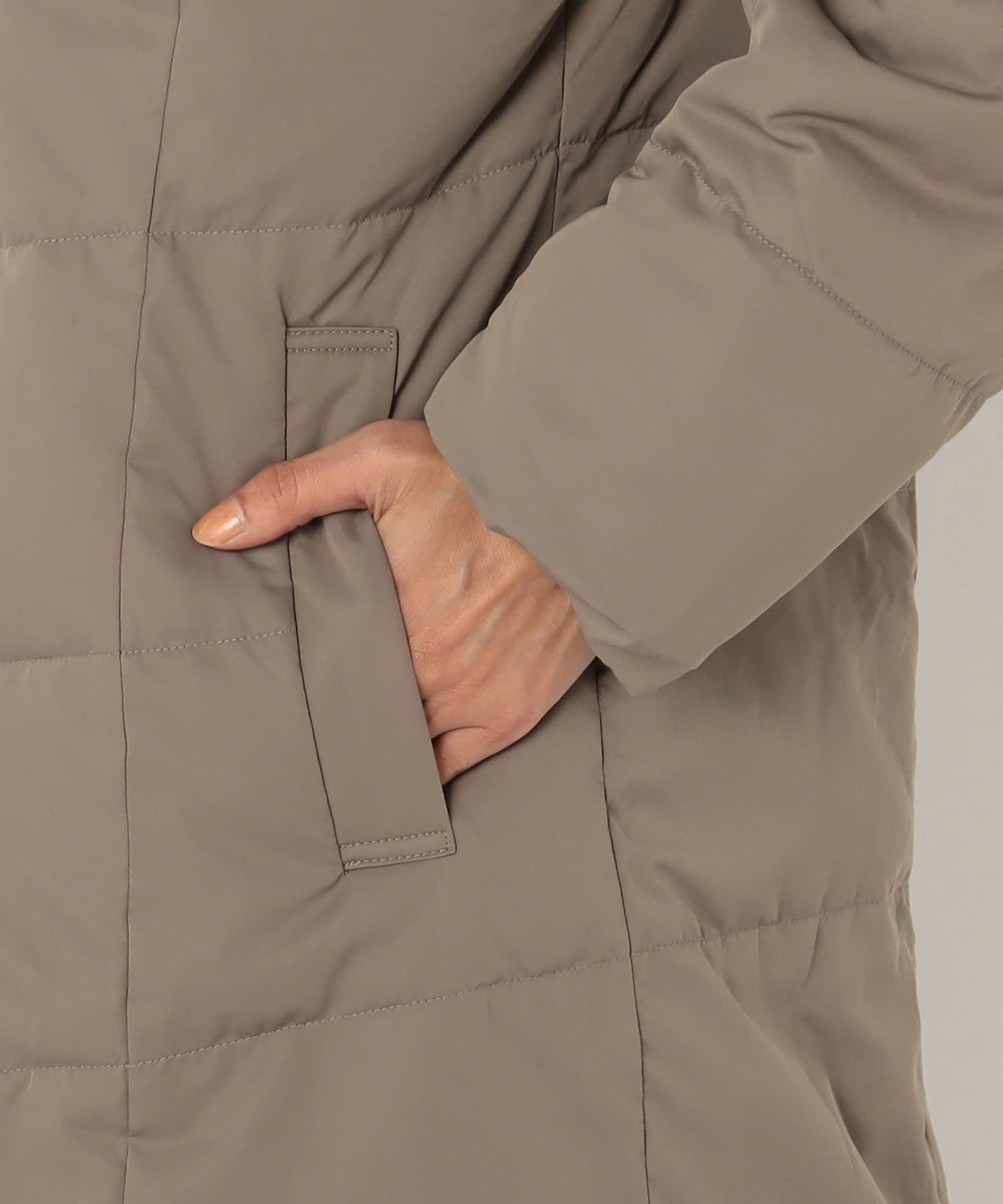 【特別価格20%OFF】ファー上品ダウンコート