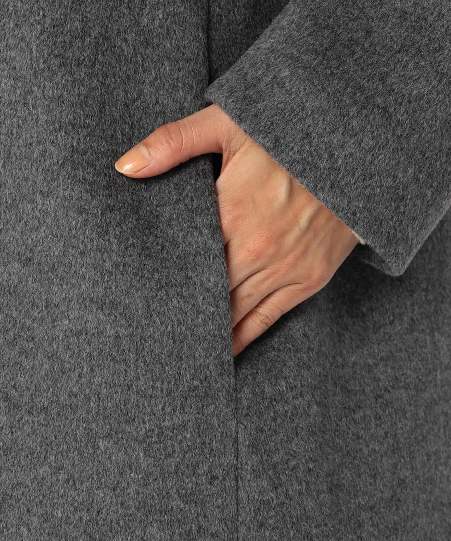 【特別価格20%OFF】エレガントシンプルロングコート