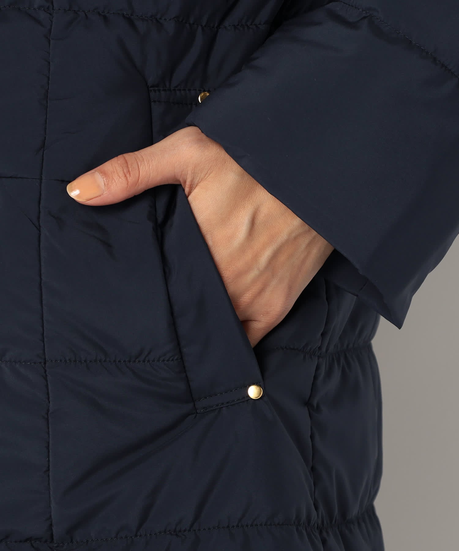 【特別価格20%OFF】上品フードダウンコート