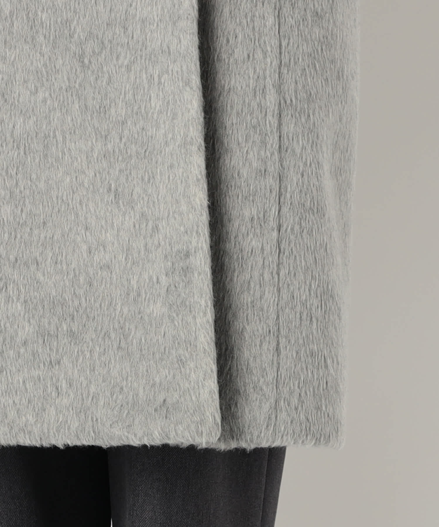 【特別価格20%OFF】ウールシンプルロングコート