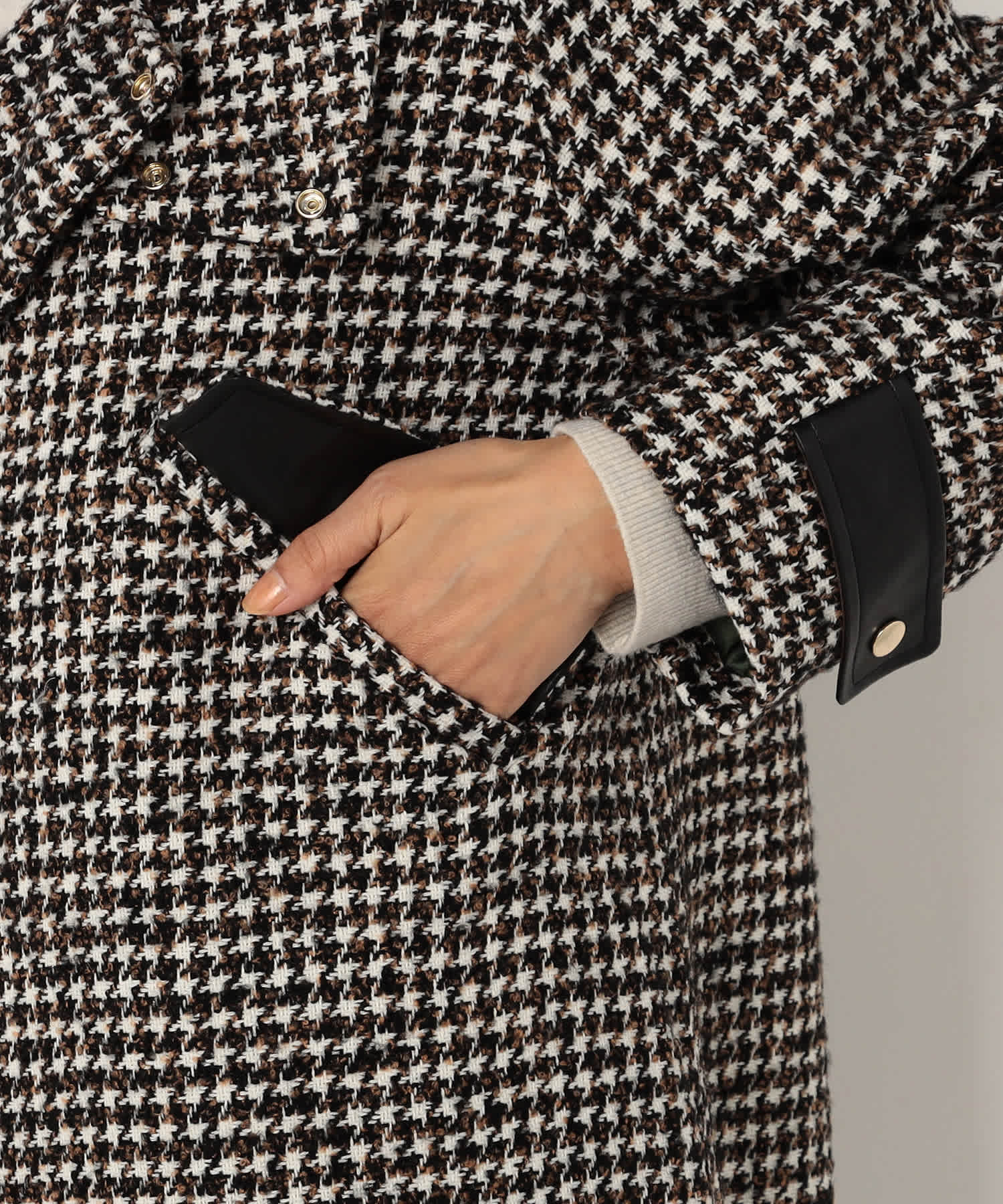 【特別価格20%OFF】上品シンプルロングコート