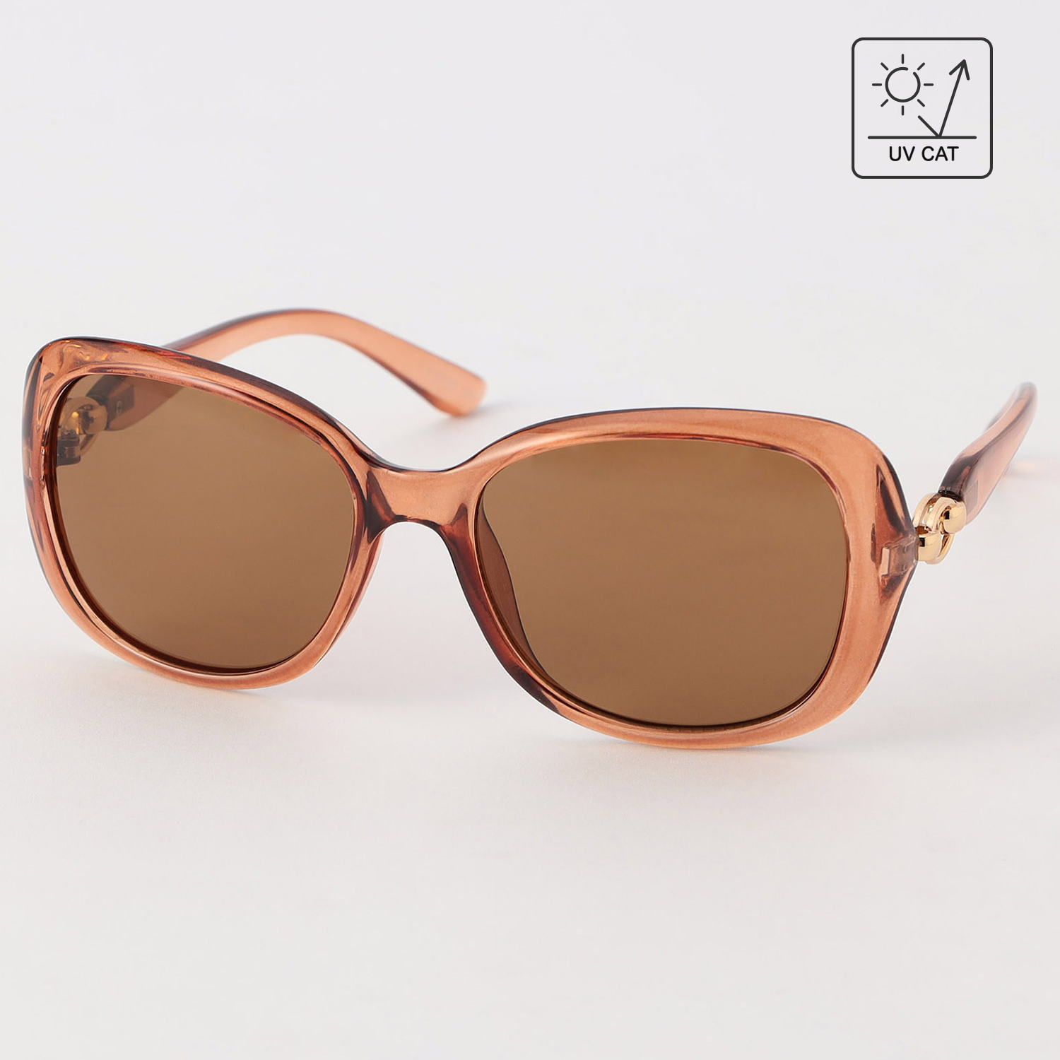 golden accent glasses