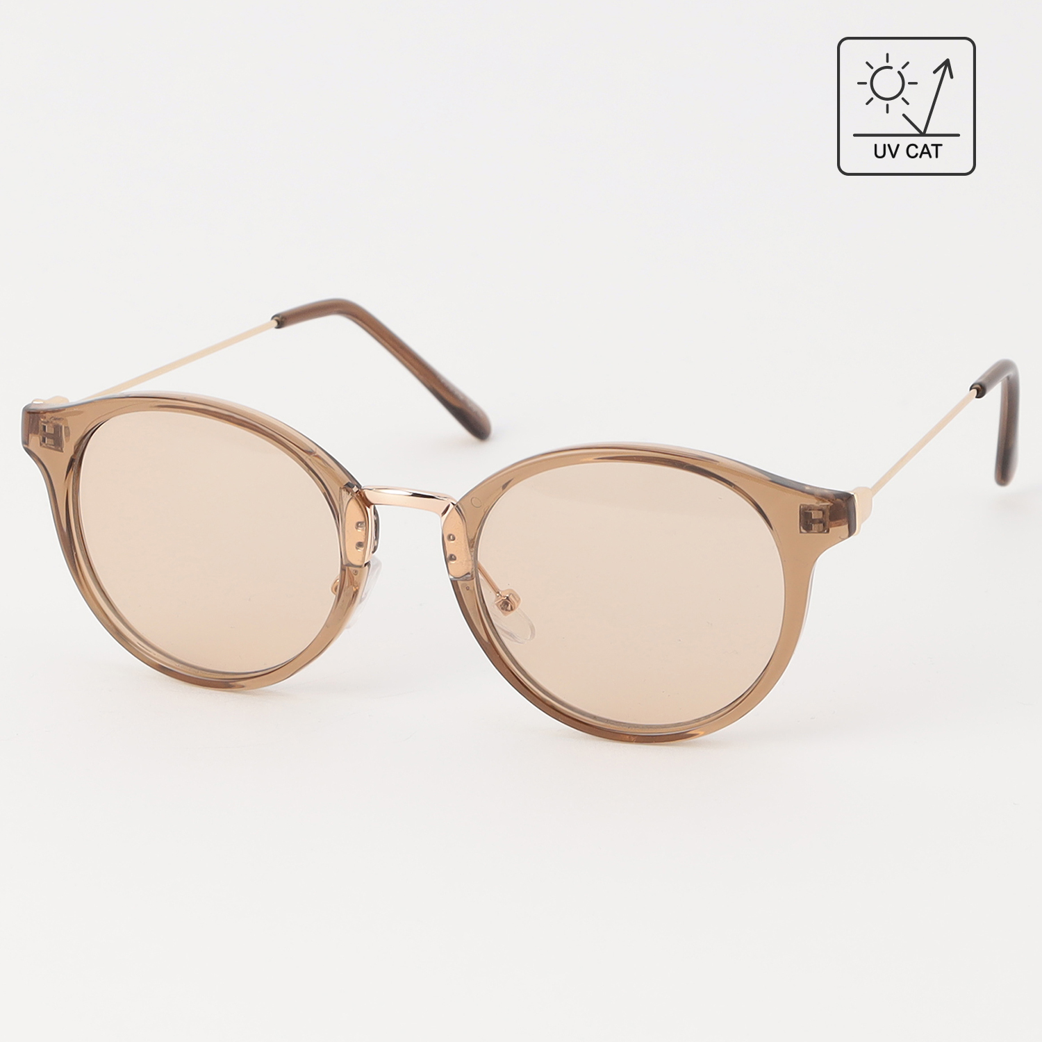 clear metal glasses
