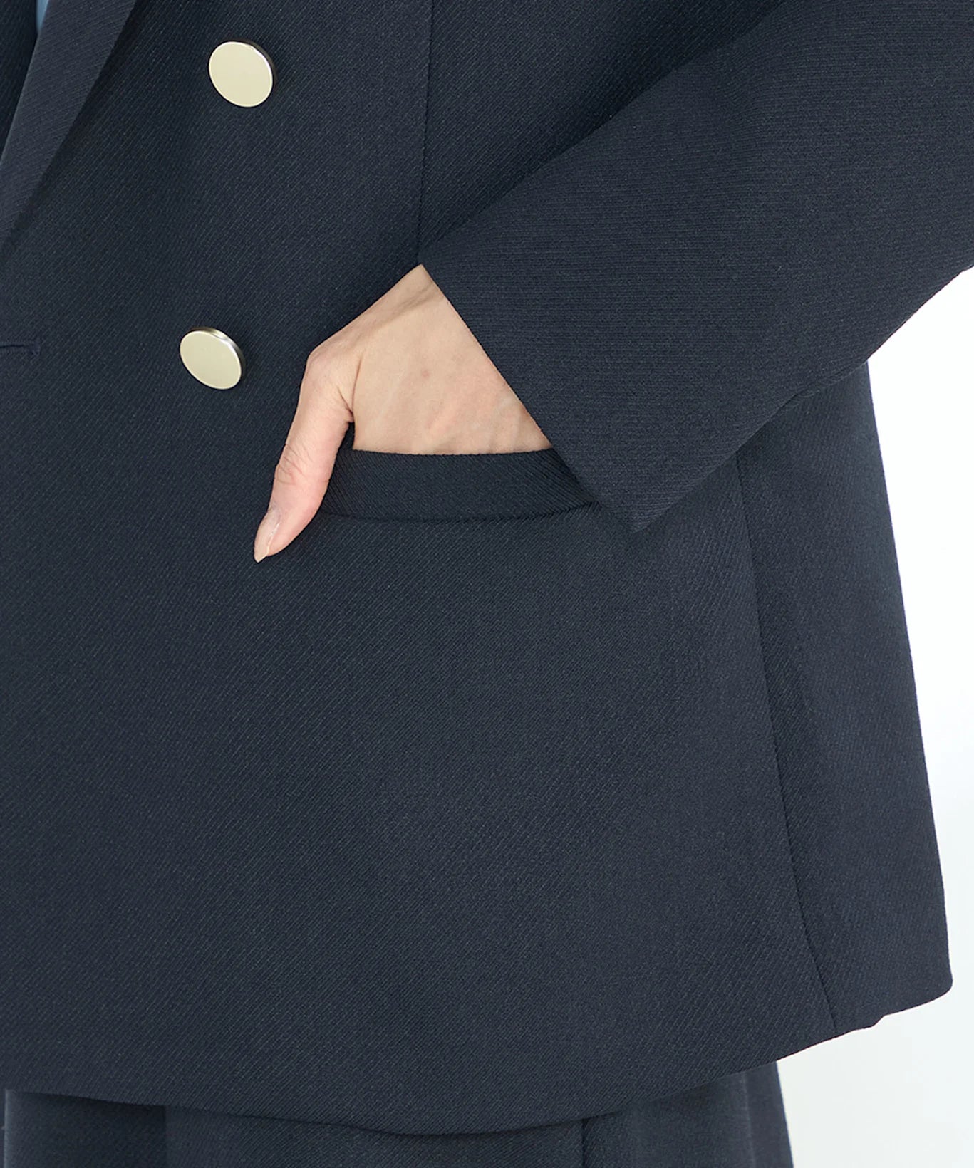 【セットアップ】ダブルブレストテーラードジャケット