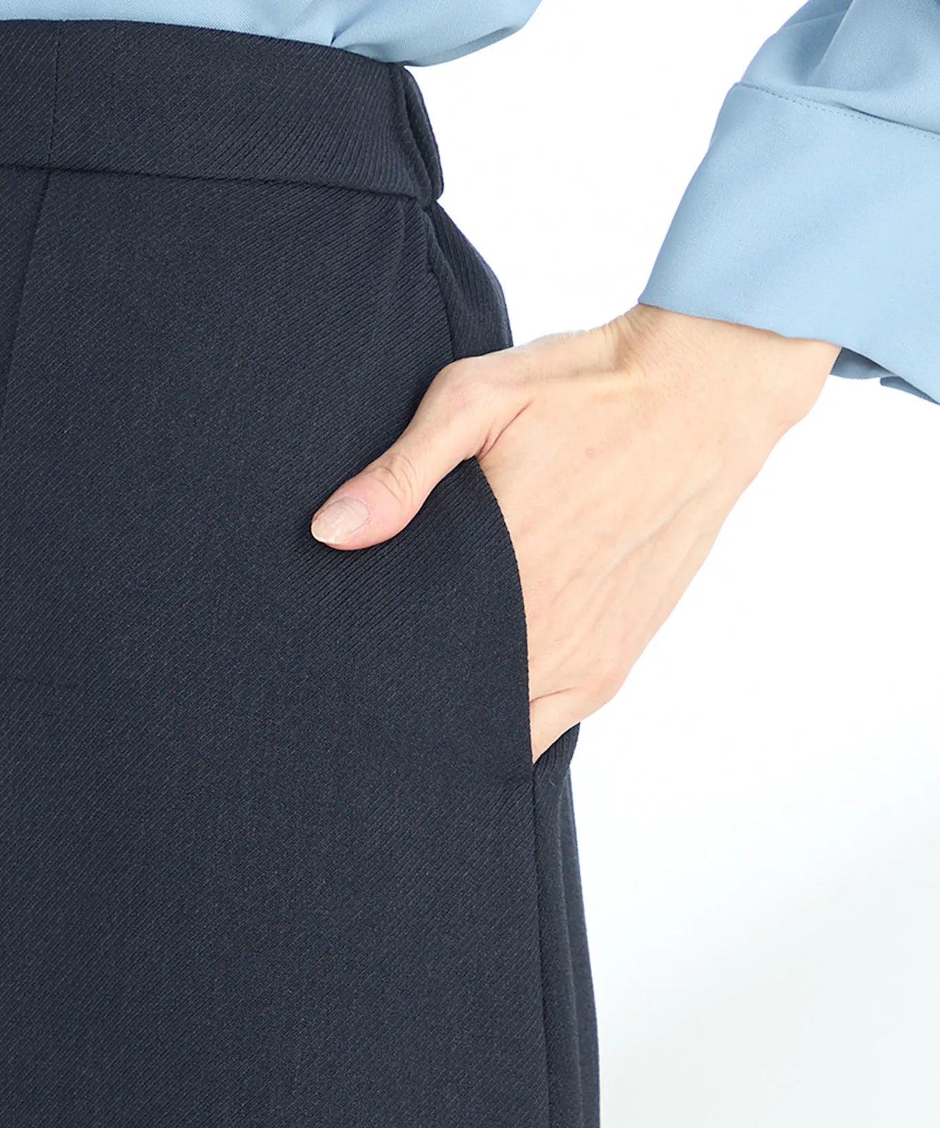 【セットアップ】バックゴムフレアスカート