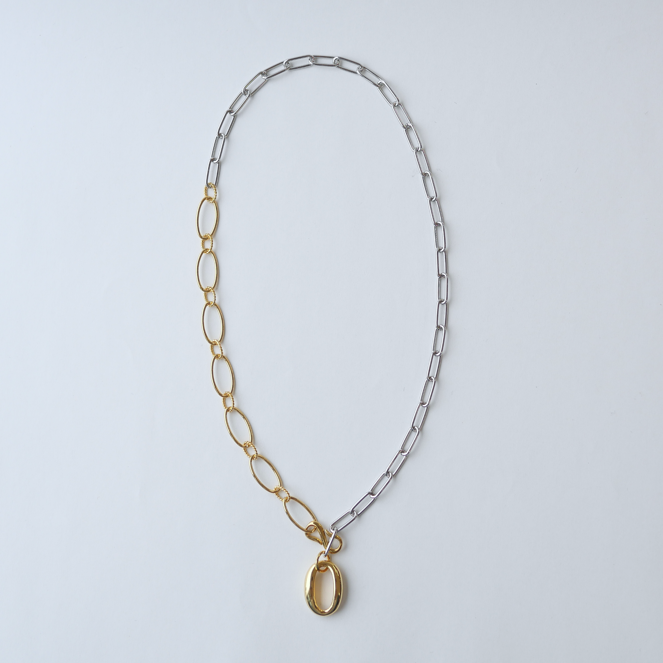 ミックスチェーンネックレス