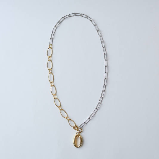 ミックスチェーンネックレス