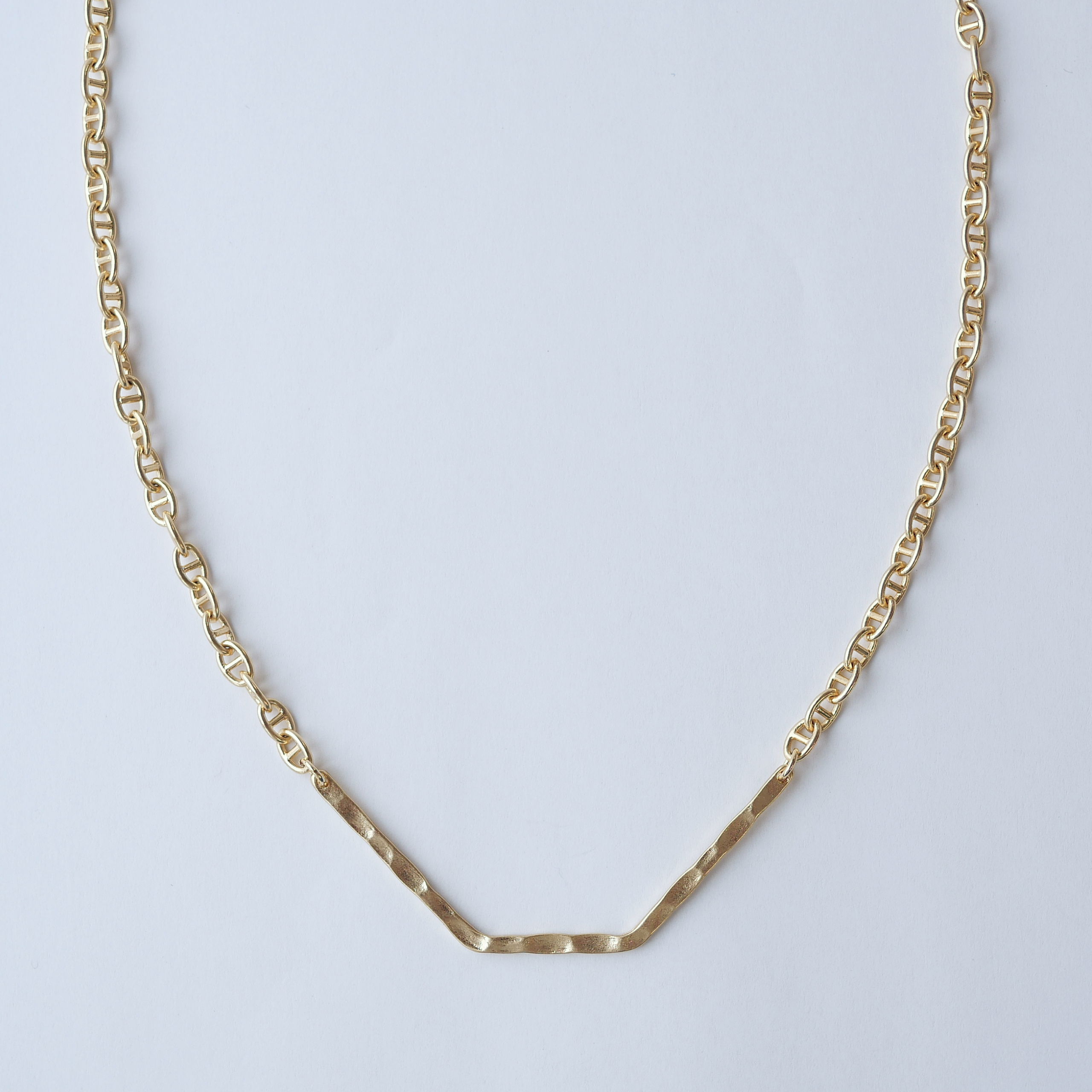 バープレートネックレス