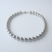 ボールチェーンマグネットネックレス