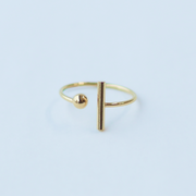 【金属アレルギー対応】ボール&スティックリング