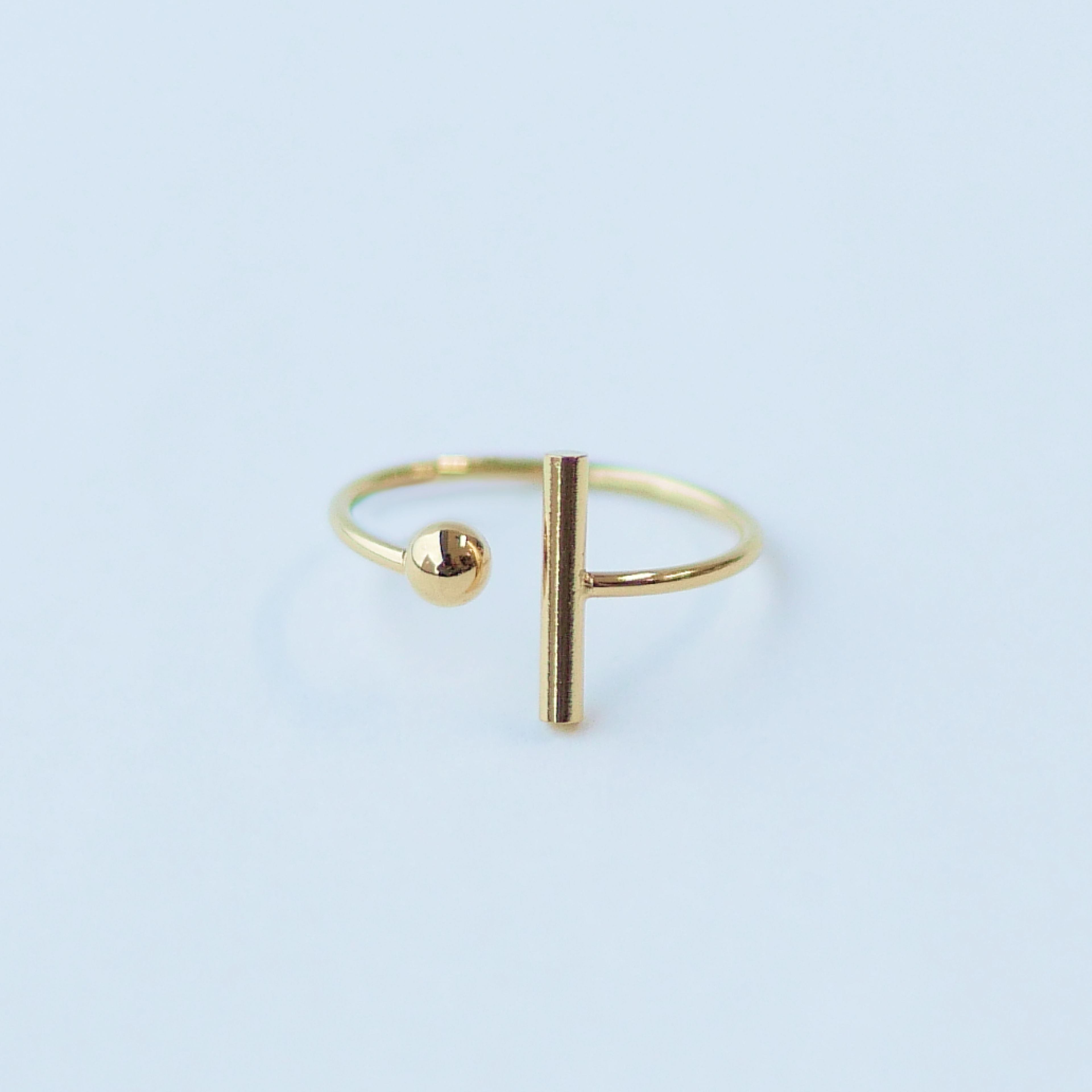 【金属アレルギー対応】ボール&スティックリング