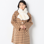 もこもこティペット【ホワイト】