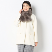 もこもこティペット【エトゥープ】