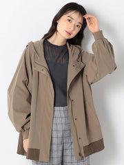 【特別価格20%OFF】シンプルフードアウター