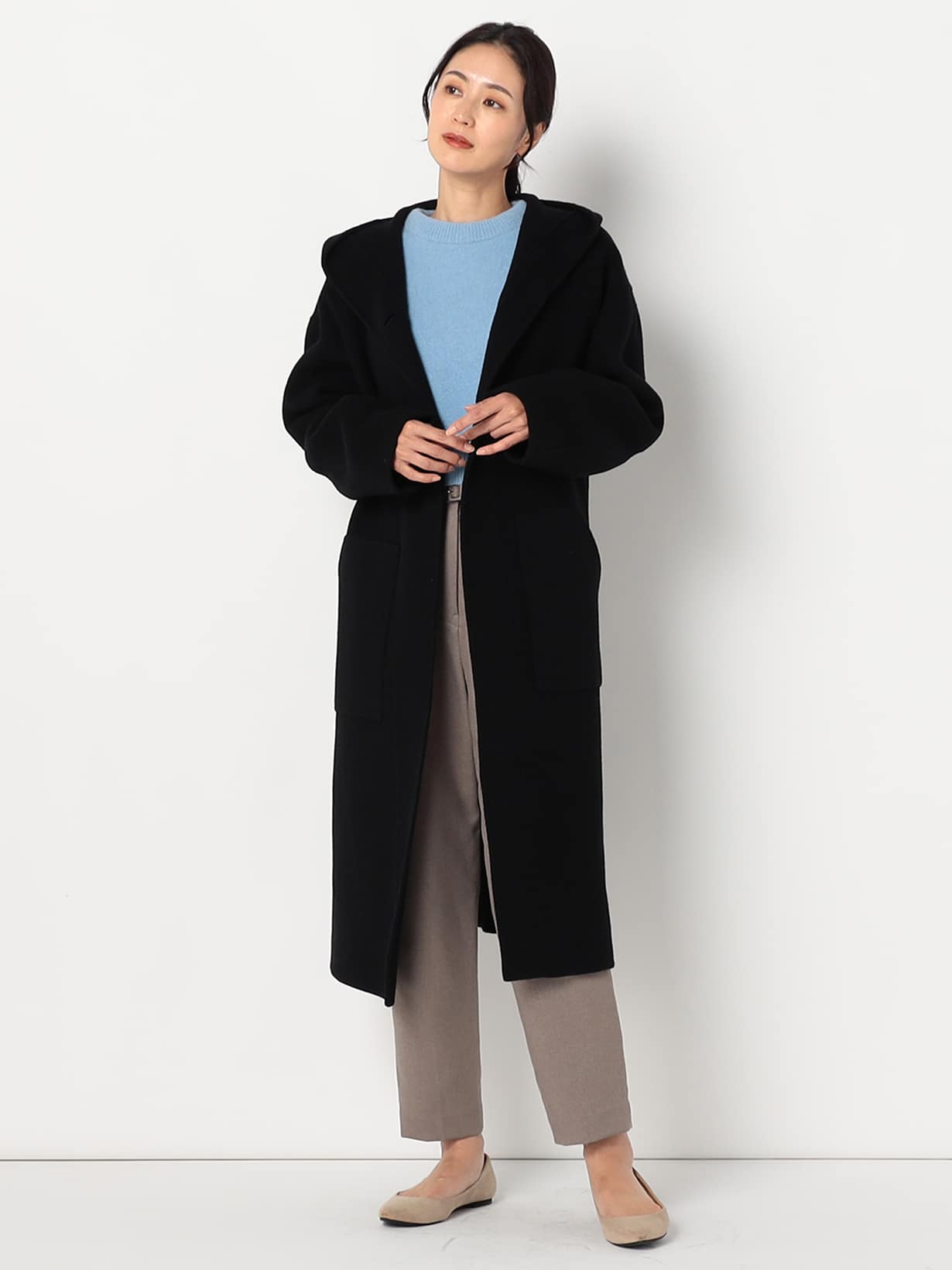 【特別価格20%OFF】エレガントロングコート