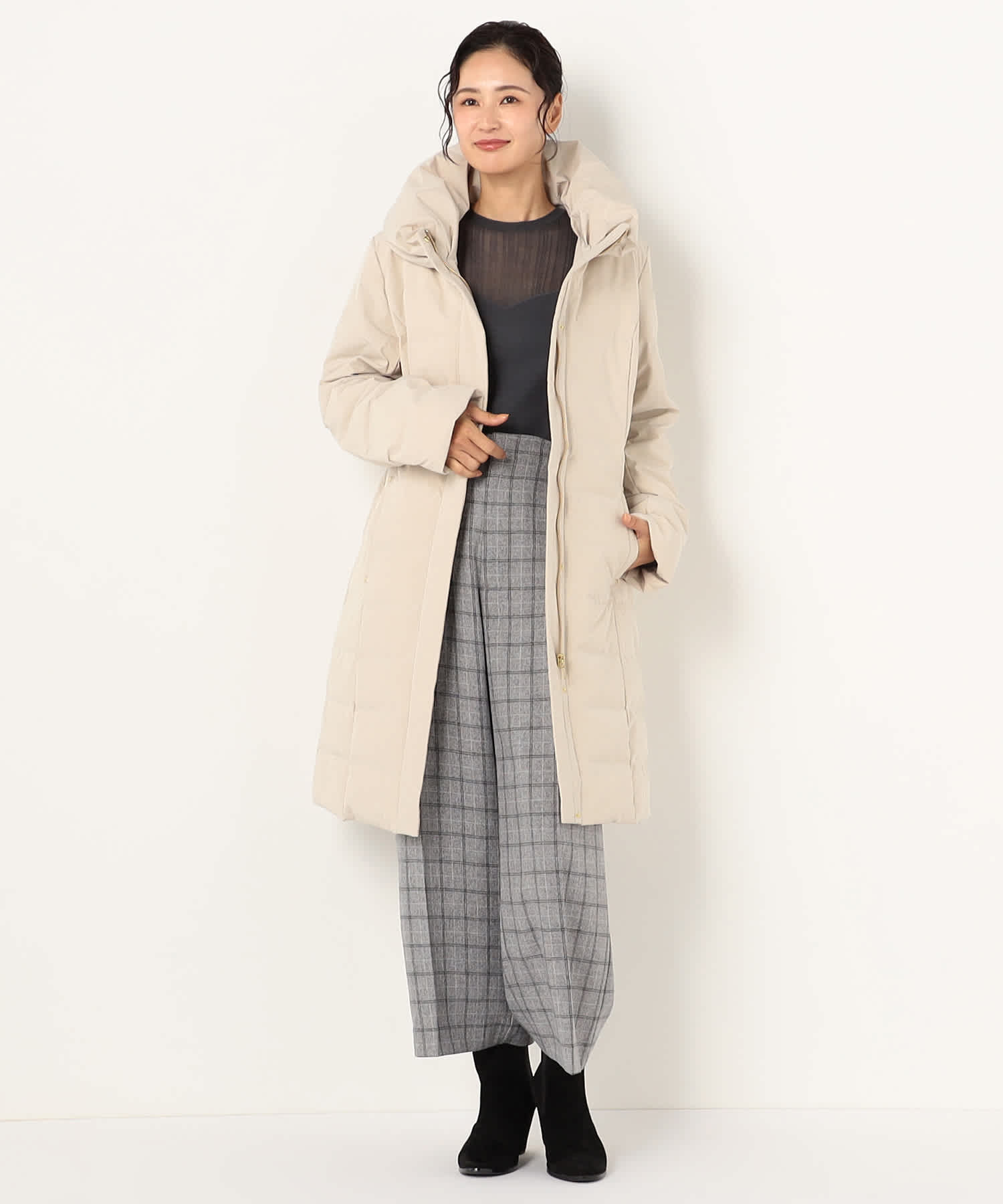 【特別価格20%OFF】キルティングダウンコート