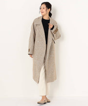 【特別価格20%OFF】上品シンプルロングコート