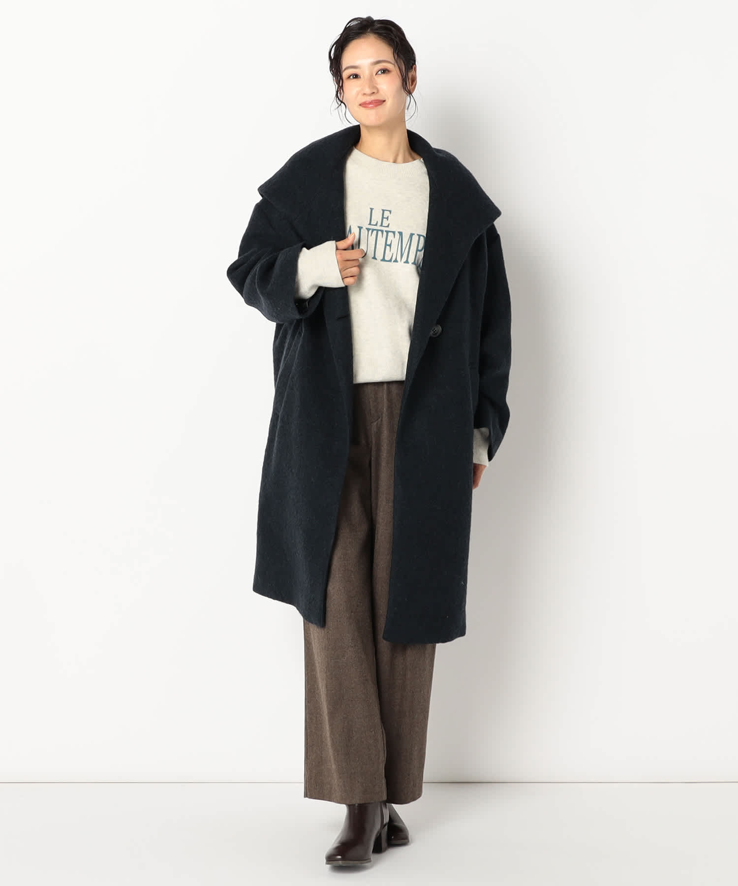 【特別価格20%OFF】上品ロングコート