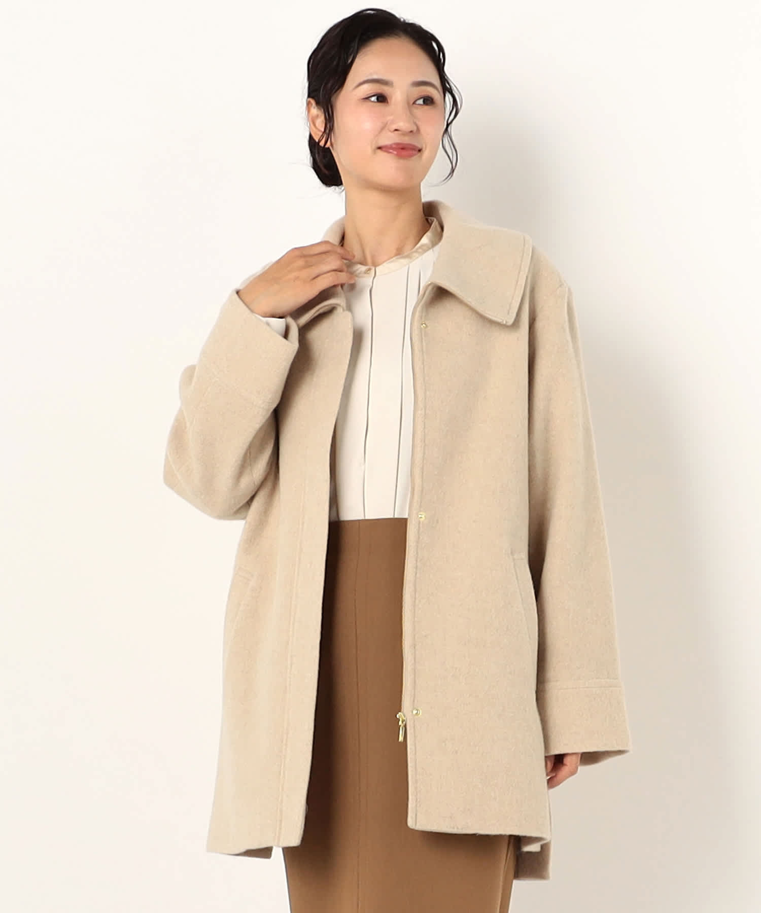 【特別価格20%OFF】シンプルゆるアウター