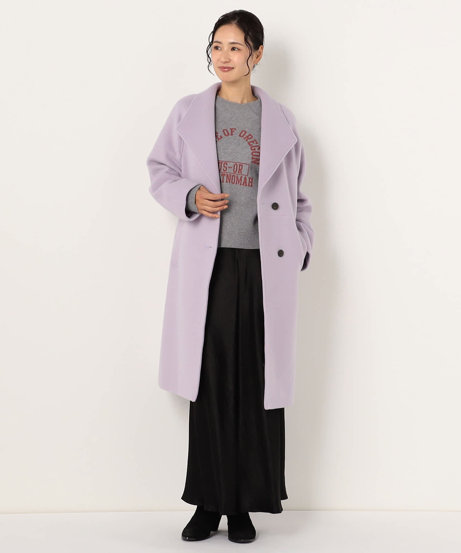 【特別価格20%OFF】軽やかチェスターコート