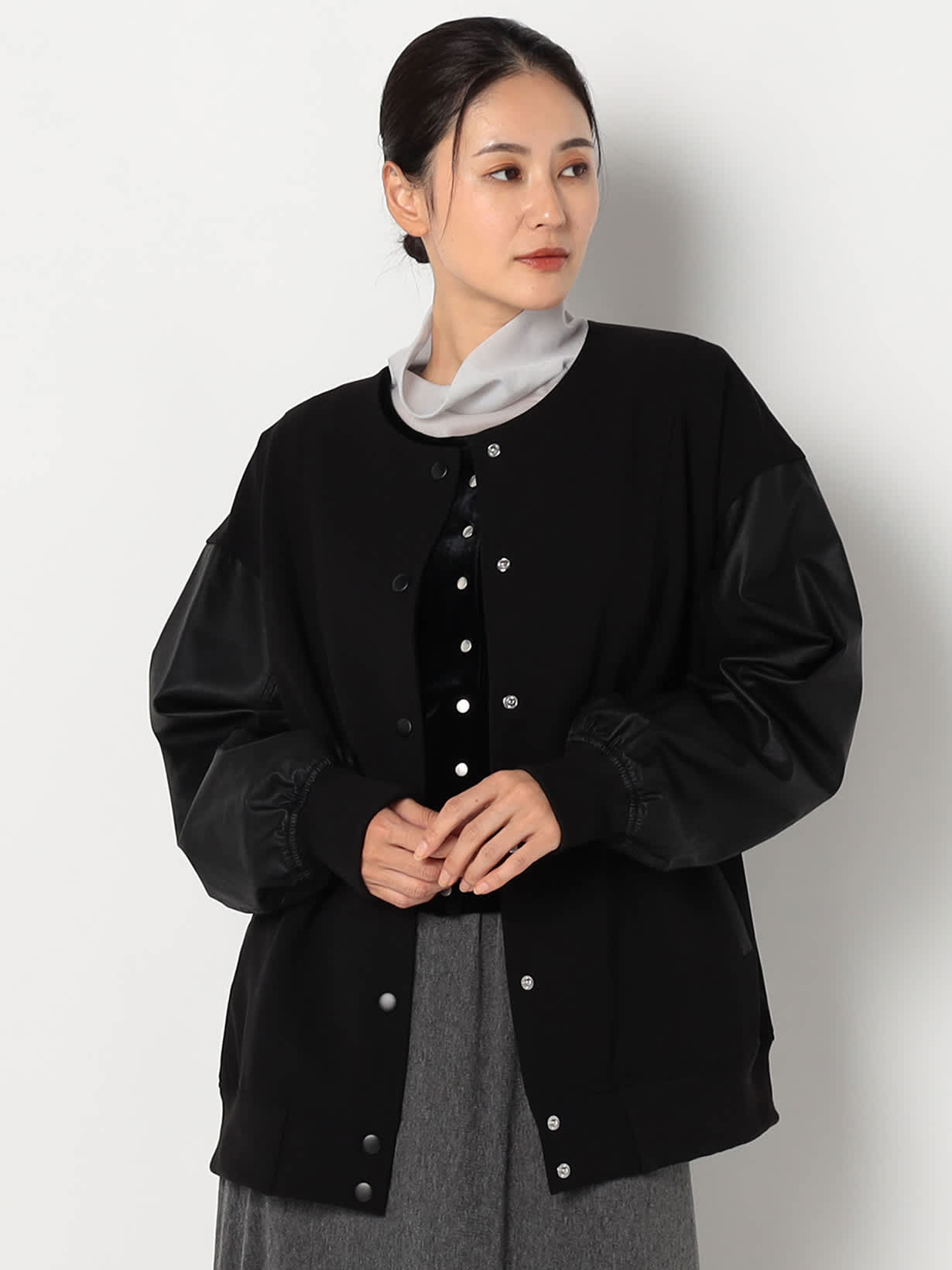 【特別価格20%OFF】レザー上品アウター