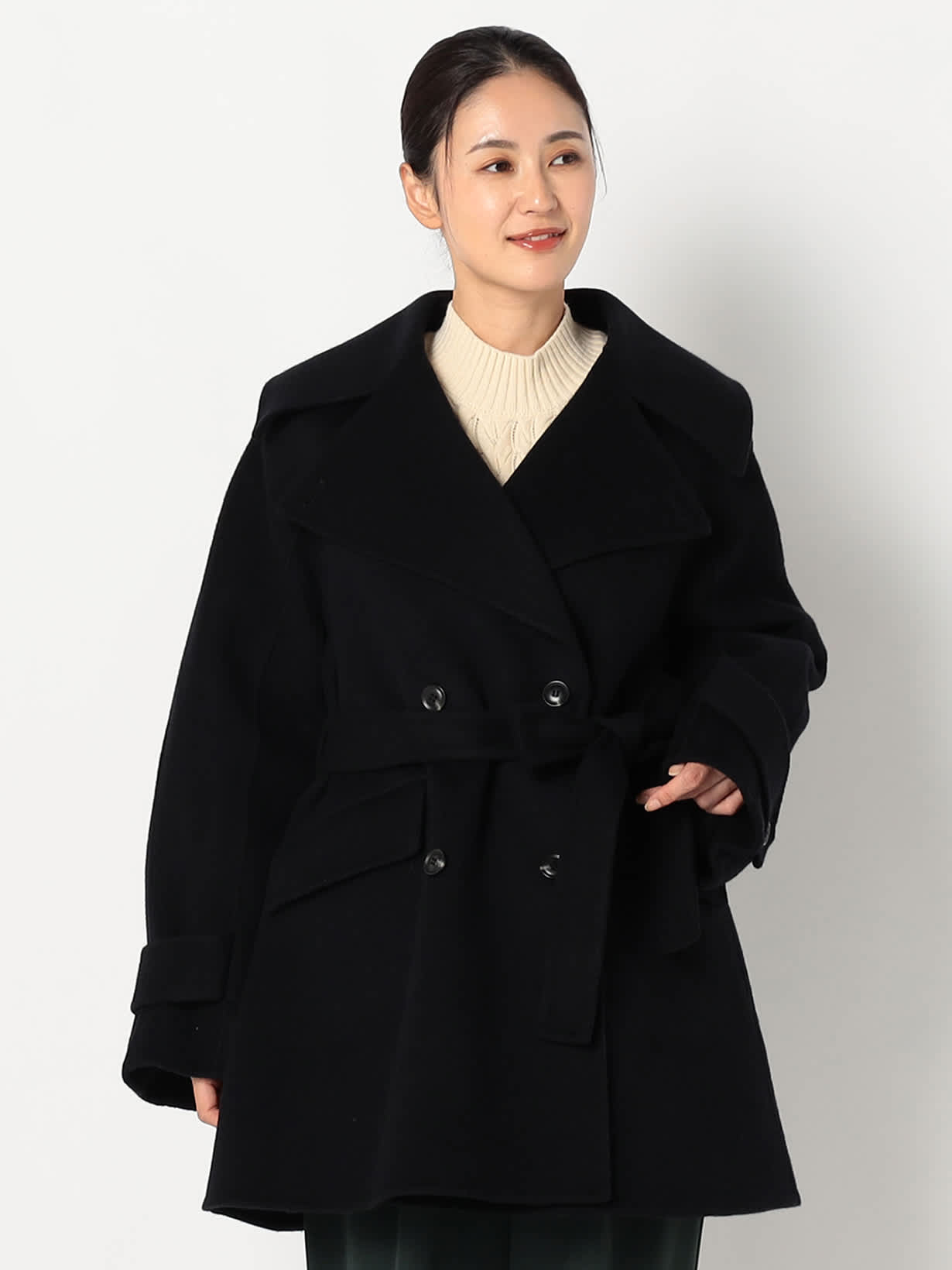 【特別価格20%OFF】ウールエレガントコート