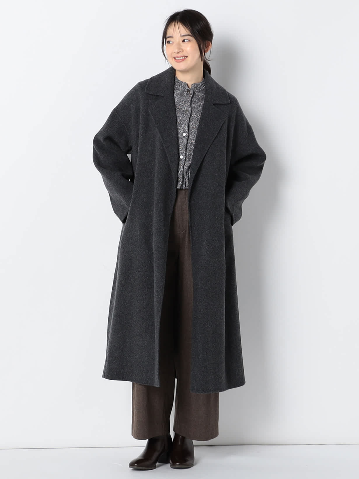 【特別価格20%OFF】エレガントロングコート