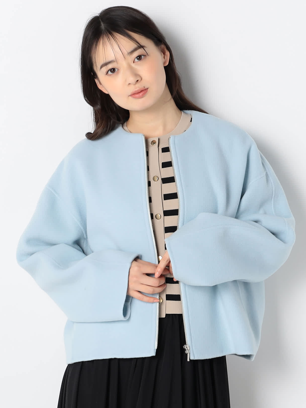 【特別価格20%OFF】軽やかシンプルアウター