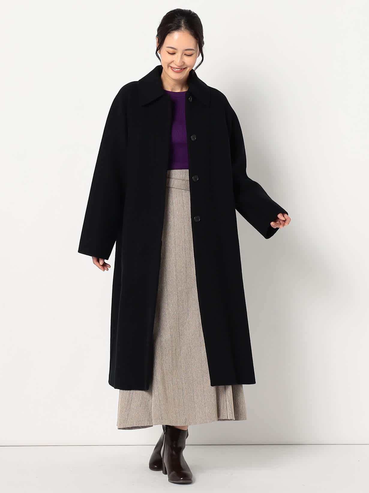 【特別価格20%OFF】上品ロングコート