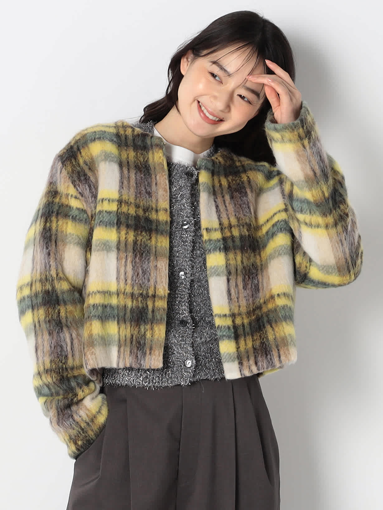 【特別価格20%OFF】ファー上品ジャケット