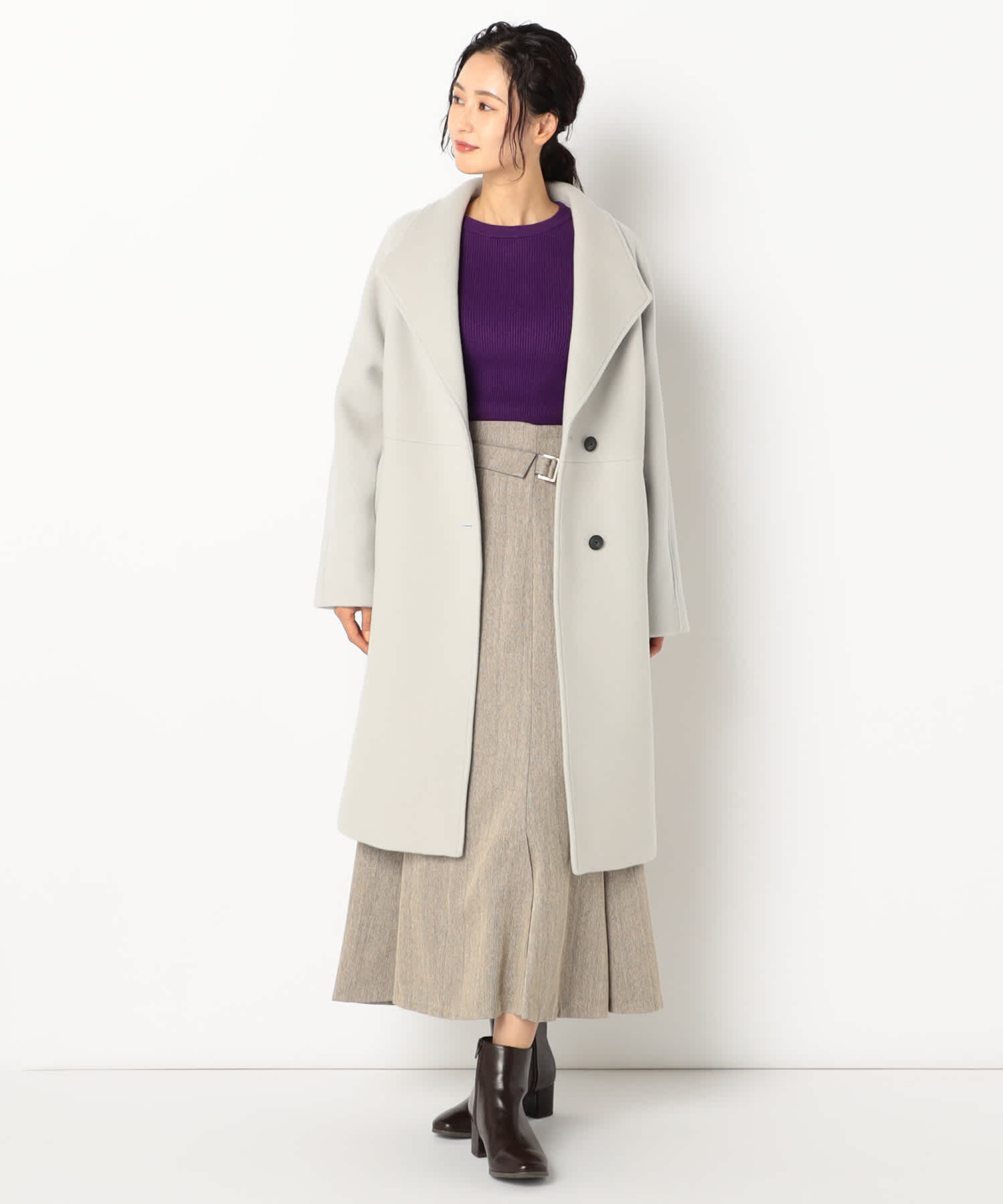 【特別価格20%OFF】軽やかチェスターコート