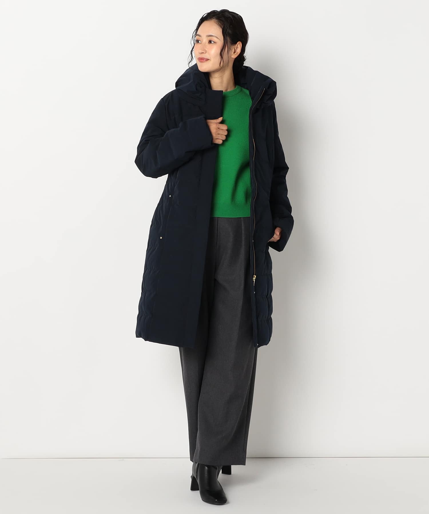 【特別価格20%OFF】キルティングダウンコート