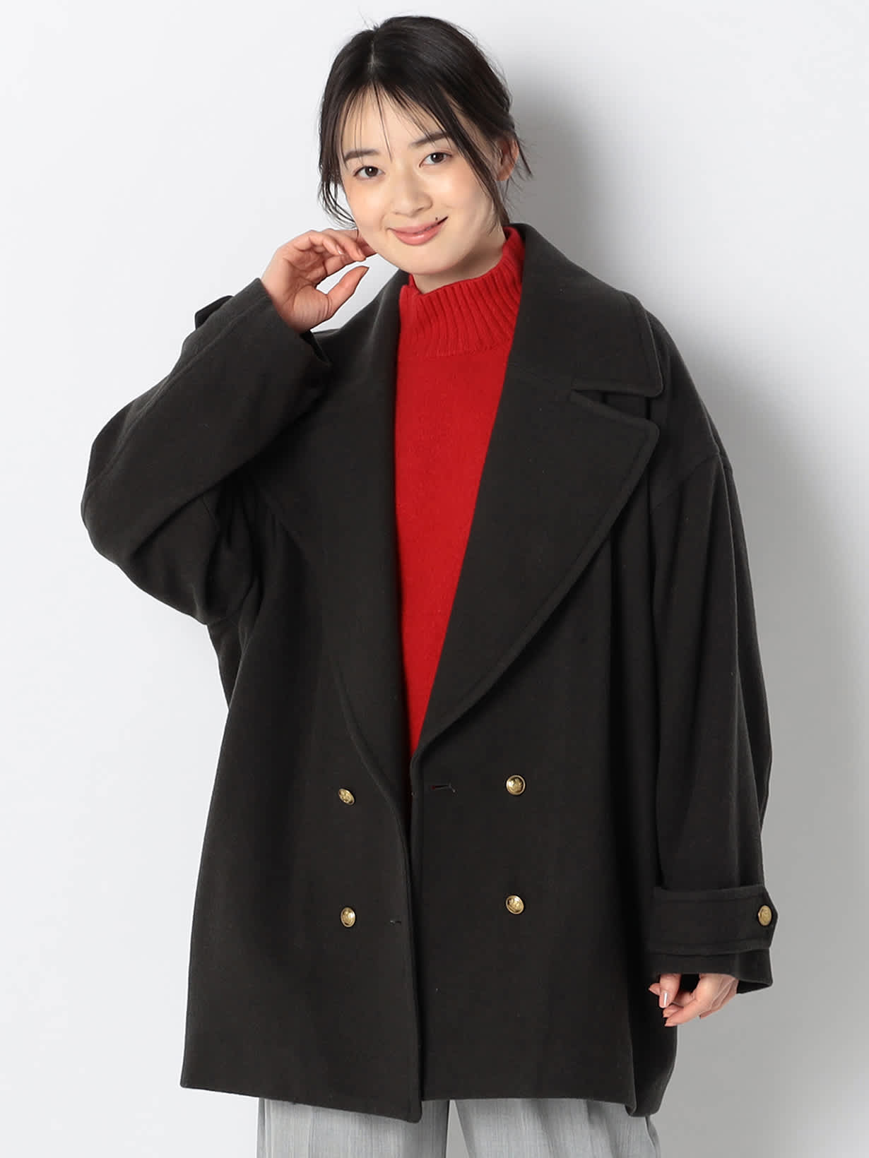 【特別価格20%OFF】ダブルボタンアウター