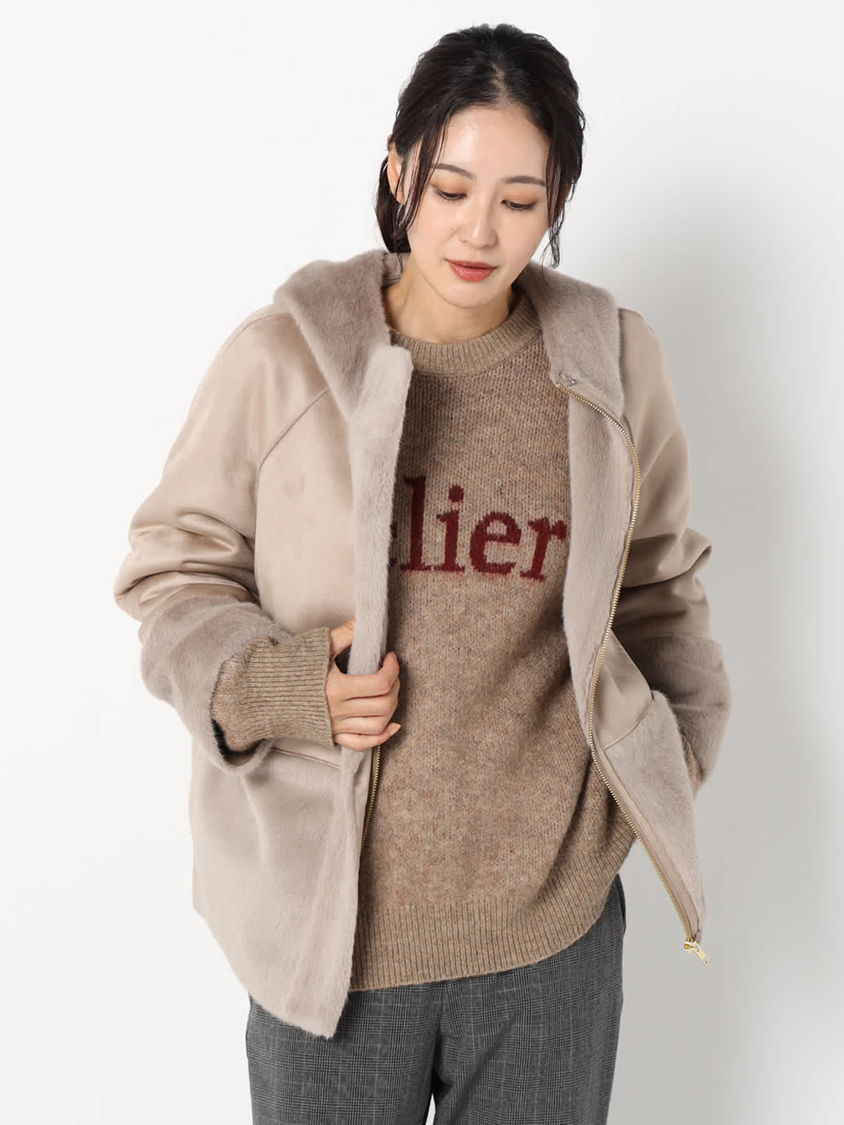 【特別価格20%OFF】ファー軽やかジャケット