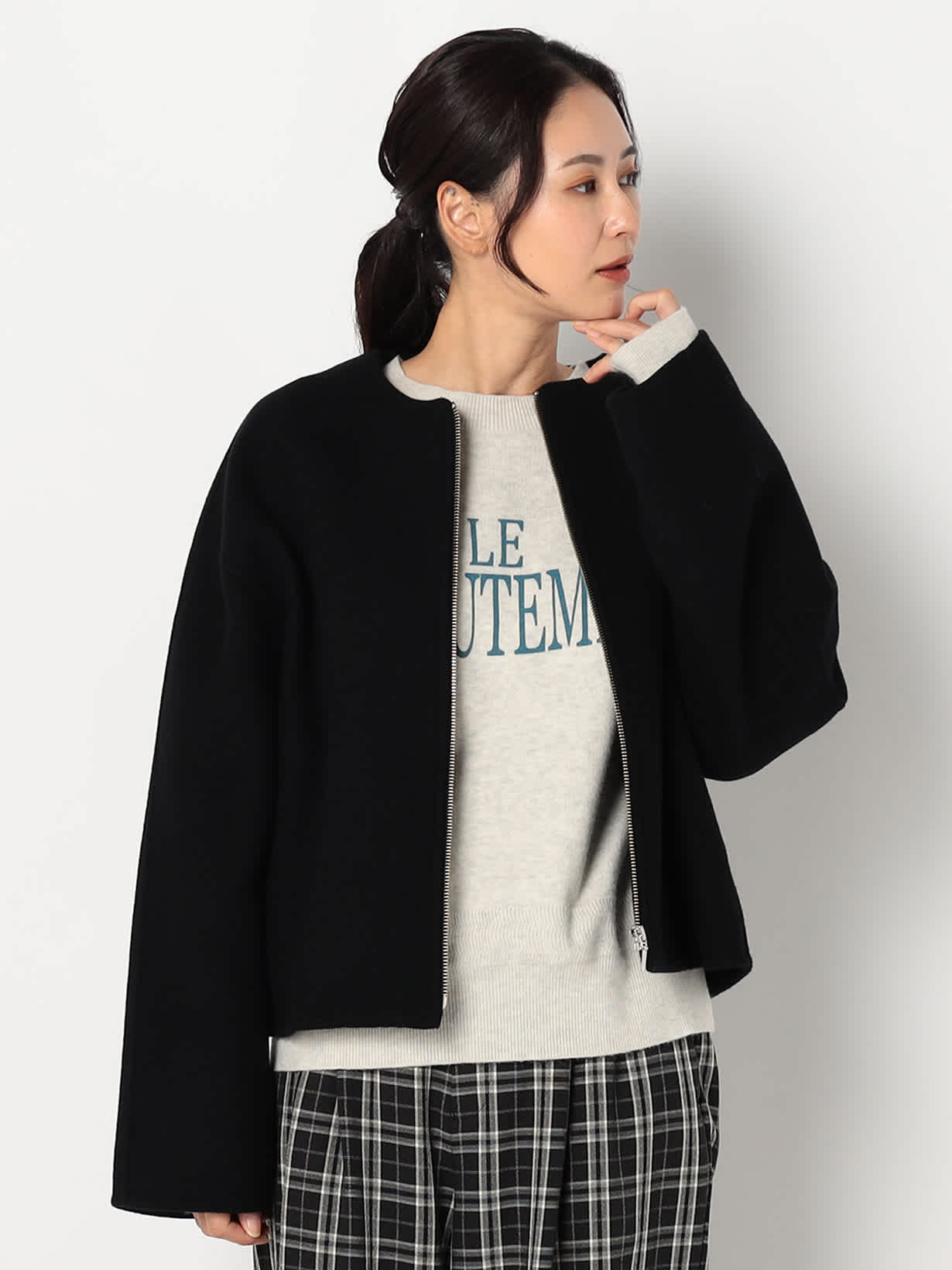 【特別価格20%OFF】軽やかシンプルアウター