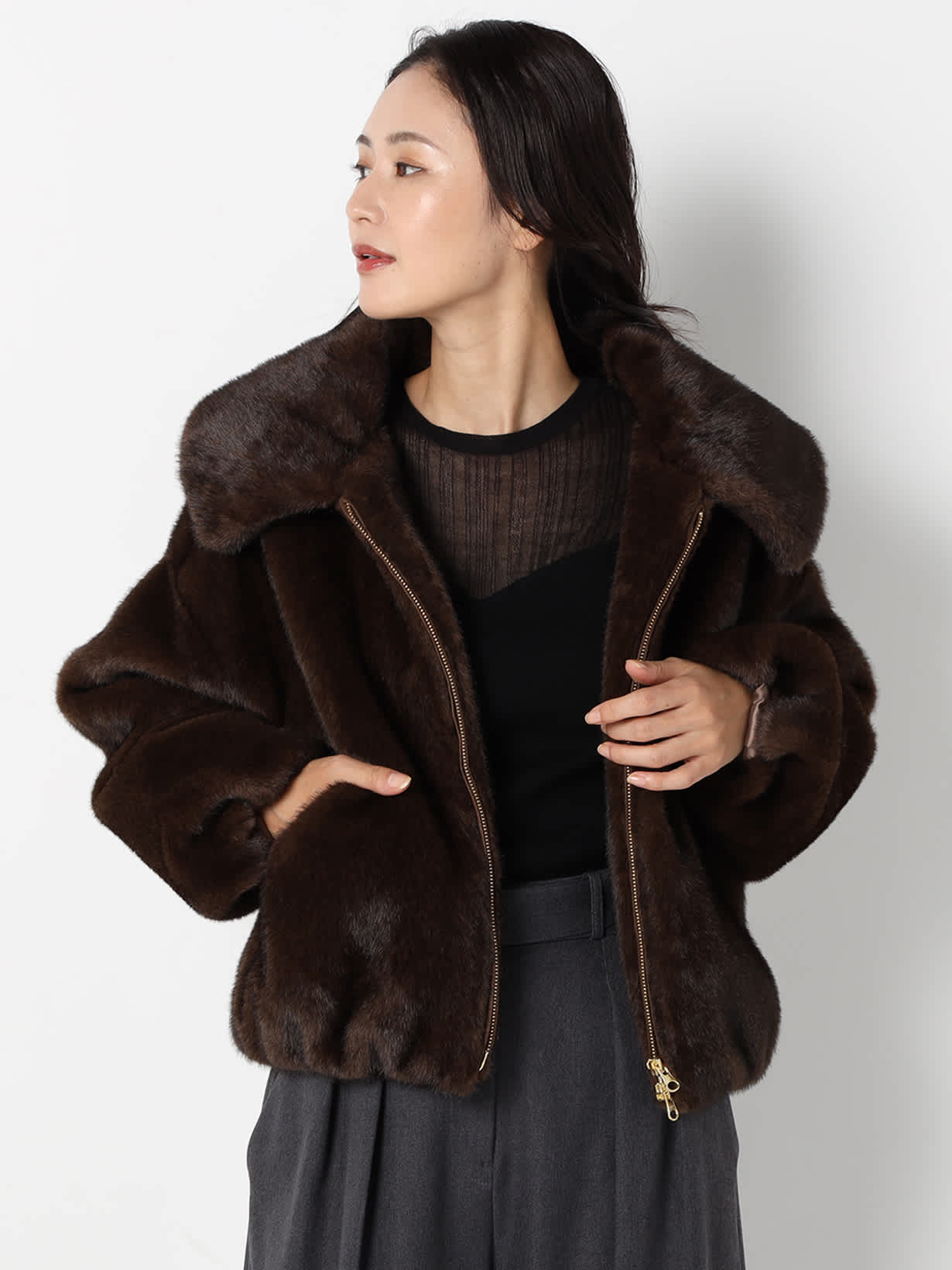 【特別価格20%OFF】エレガントロングコート