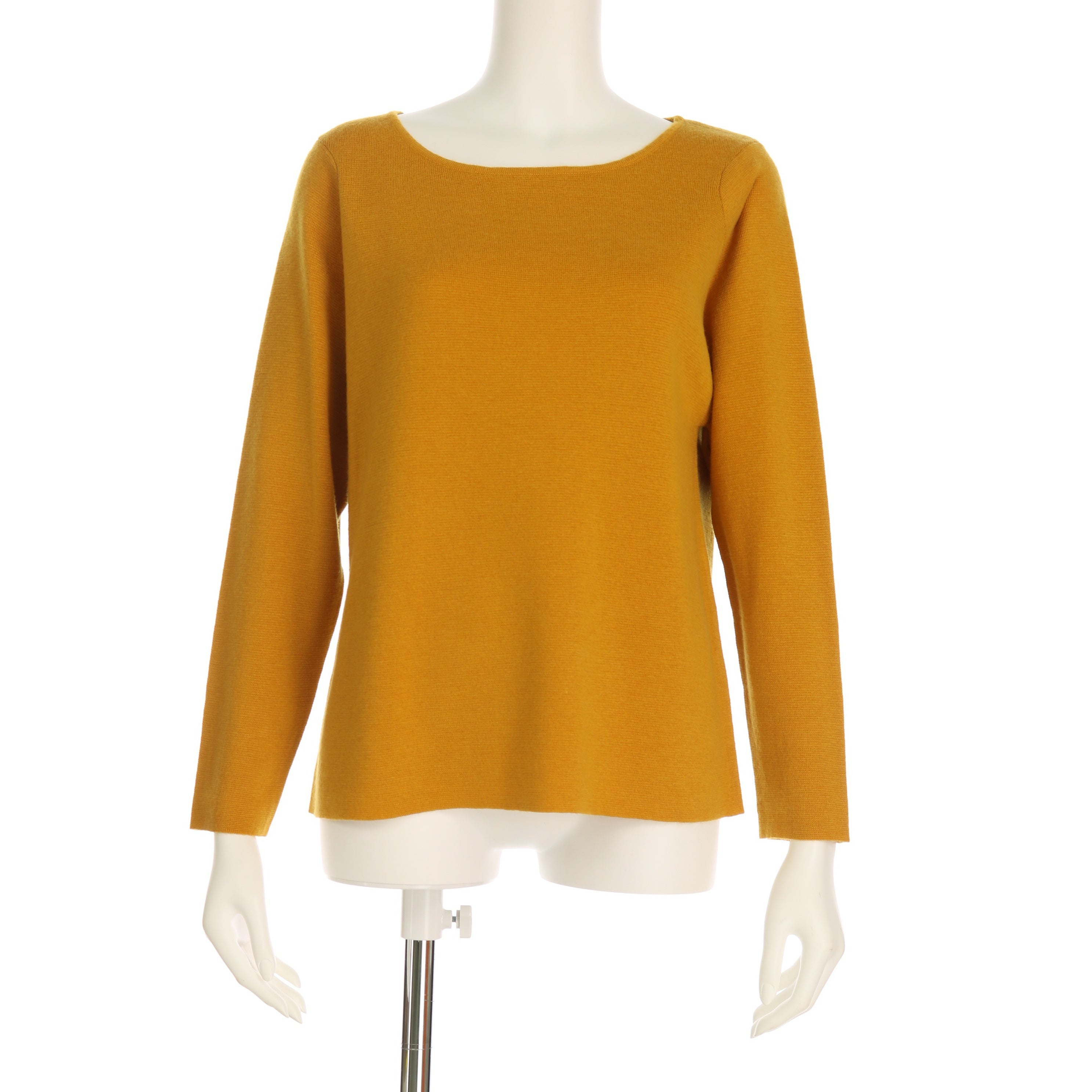 ボートネックニットプルオーバー