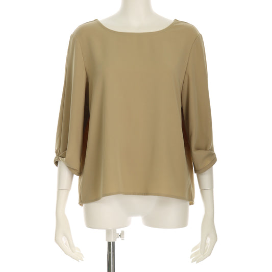 バックリボンブラウス