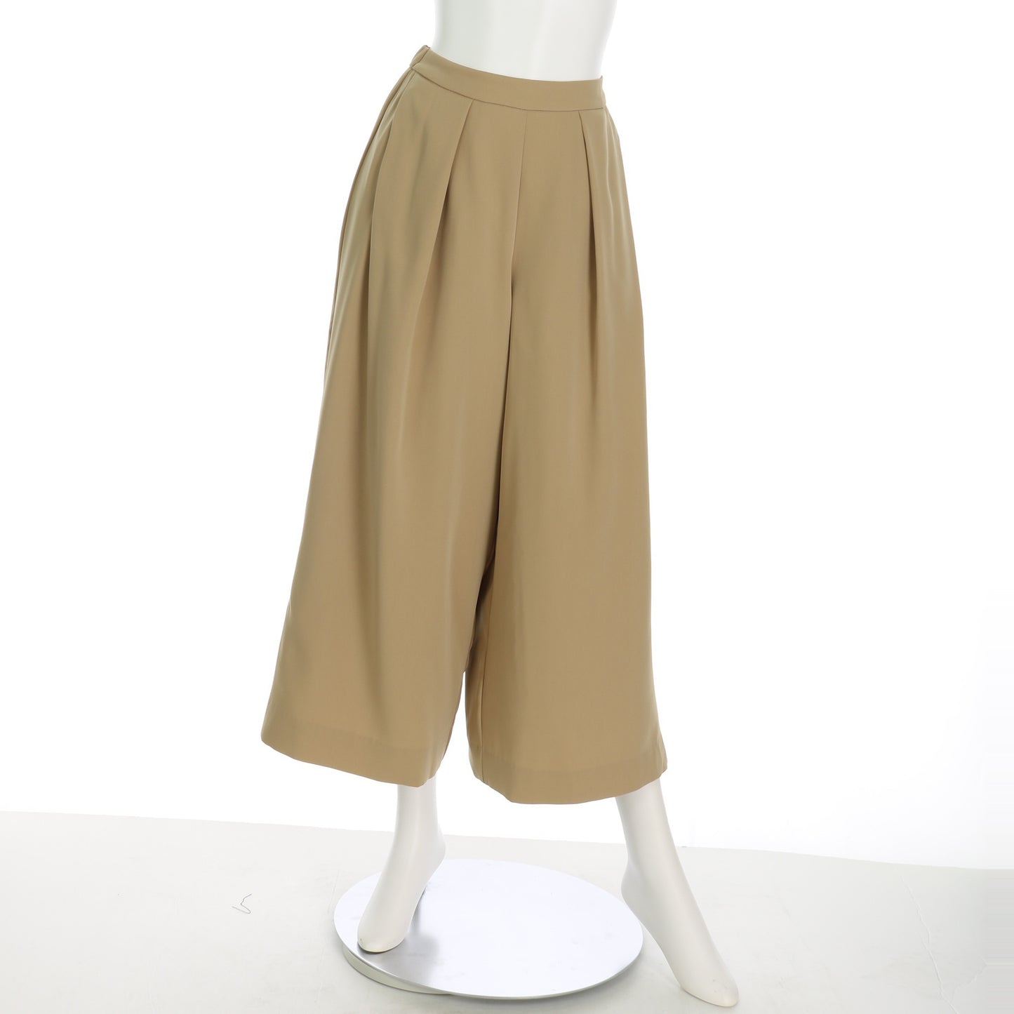 スリット入りフレアパンツ