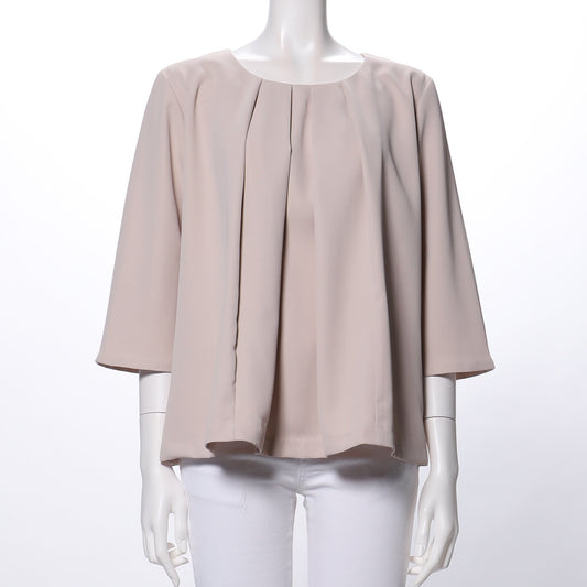 フロントタックブラウス