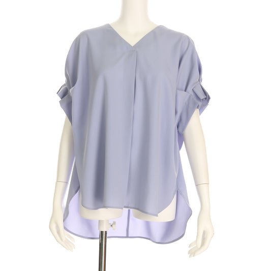 バックDカンベルトデザインブラウス