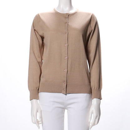 サラリとした着心地のクルーネックカーディガン