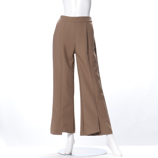 フロントスリットフレアパンツ