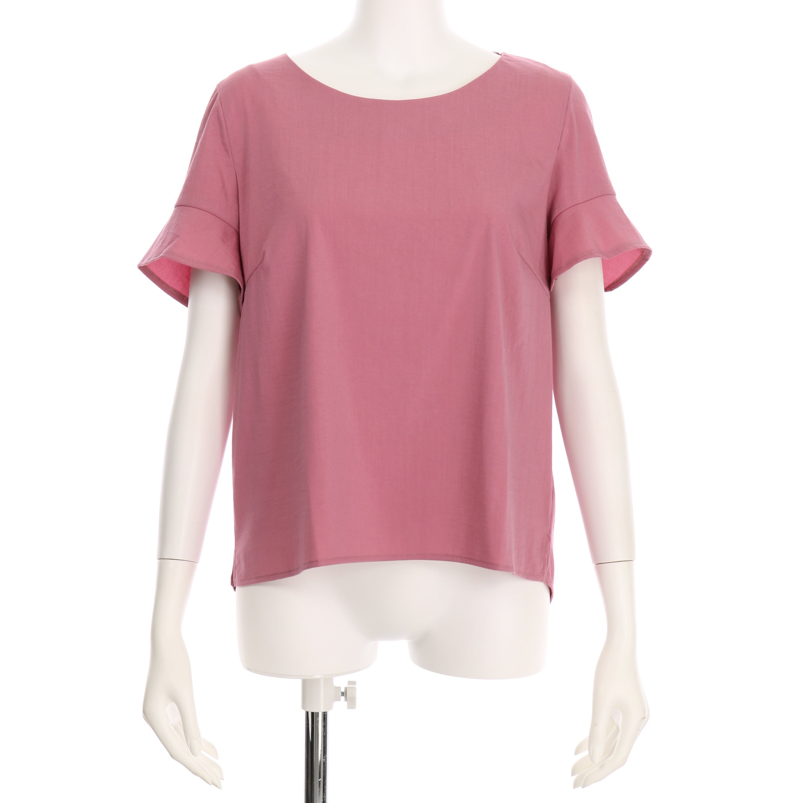 袖口フレアブラウス