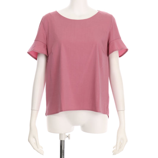 袖口フレアブラウス