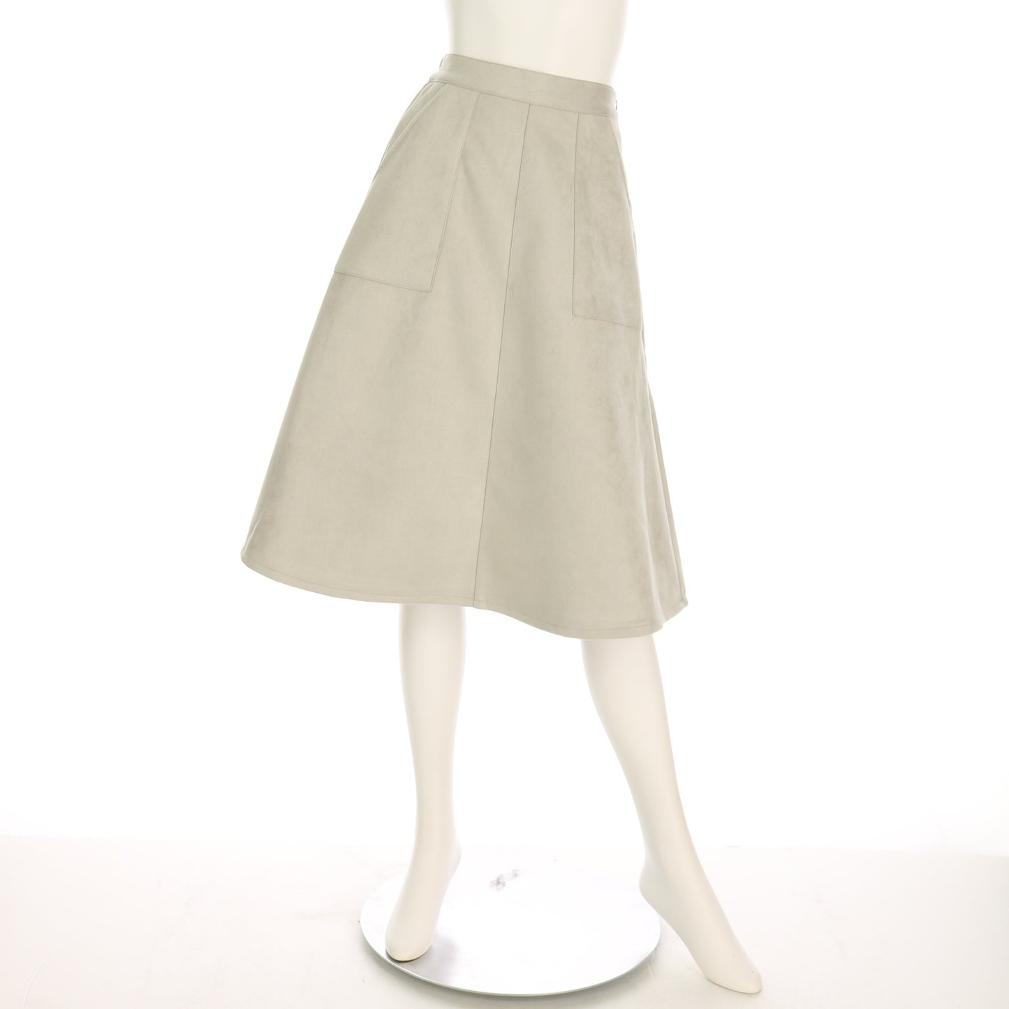 フェイクスエードアウトポケットスカート