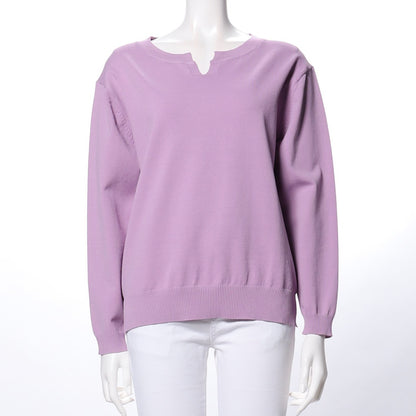 オープンフロントニット